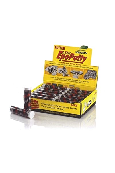 Alteco Epo Putty Çelik Macun Tekne Su Kaçak Yapıştırıcı 50 gram