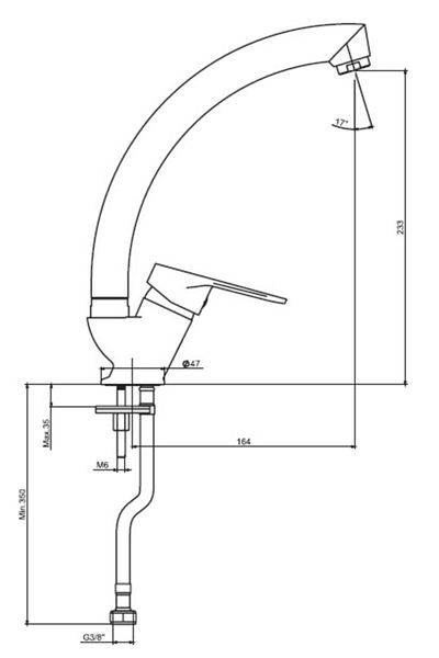 NSK Trento Plus Chrome Sink Faucet - N 2065002   Ytm