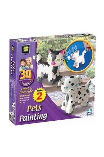 Amav Fashion Amav 3D Painting Cat And Dog