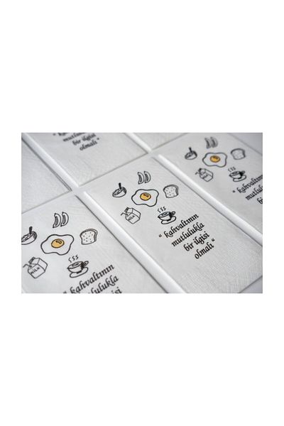 SimeStore TALKING Napkin (BROWN)
