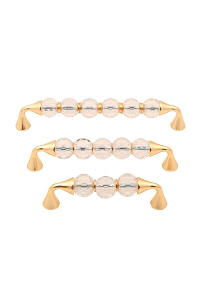 Gürçay İris Kristal Kulp Altın 128mm (2 Adet)