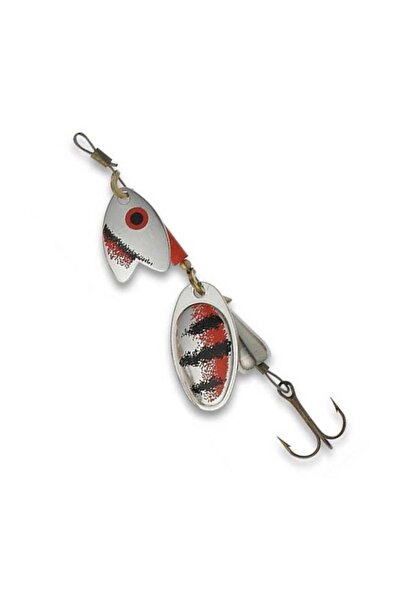 MEPPS ملعقة صيد جنبا إلى جنب فضي-أحمر-أسود 1