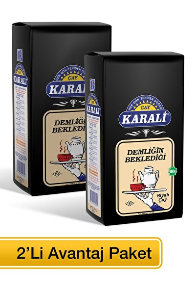 Karali Çay كارالي ديمليكين ينتظر الشاي المصبوب 5 كجم × 2 قطعة