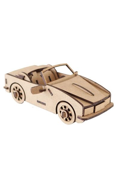 3D SERGİ 3D Wooden Puzzle Set of 3 BSP-2
