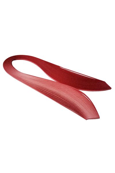 HAYAL 3mm Dark Red Color Quilling Paper - 100pcs