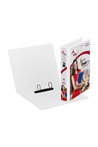 Önder A4 Pvc Ring Firm Folder - 7cm, 2 Rings, Blue