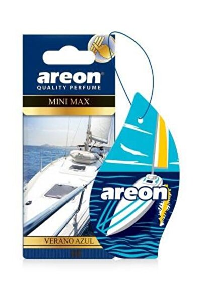 Areon MINI MAX VERANO AZUL 'Kaliteli Araç Kokusu'