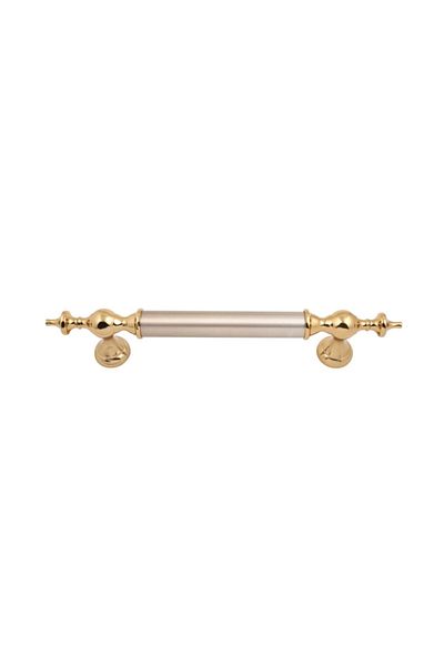 Gürçay Ottoman Pull Sliding Door Handle Satin Albifirin