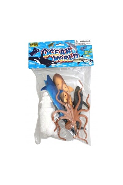NATIONAL GEOGRAPHIC Animal World 6 parça 8 inch Okyanus Hayvanları Oyun Seti ...
