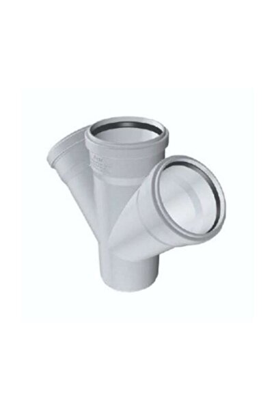FIRAT Fırat Pvc 70x70x70 Çift Çatal Atık Su Borusu