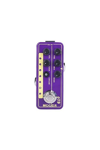 Mooer M019 Micro PreAMP UK Gold PLX (Marshall P Type)