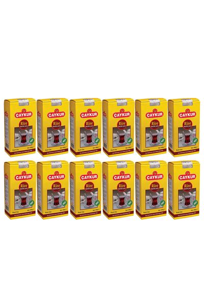 Çaykur Rize Turist 500 Gr x 12 Pack = 6 Kg Bulk Tea