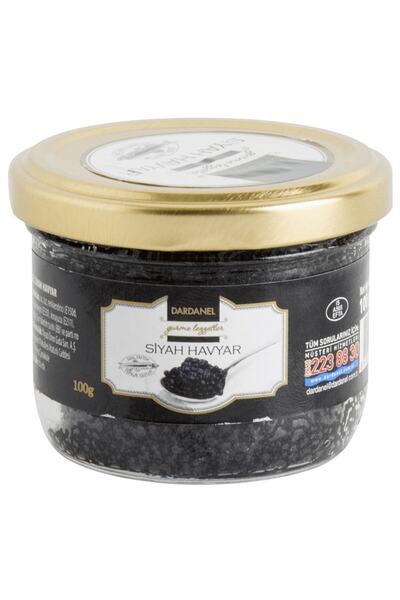 Dardanel Siyah Havyar 100g - Black Caviar
