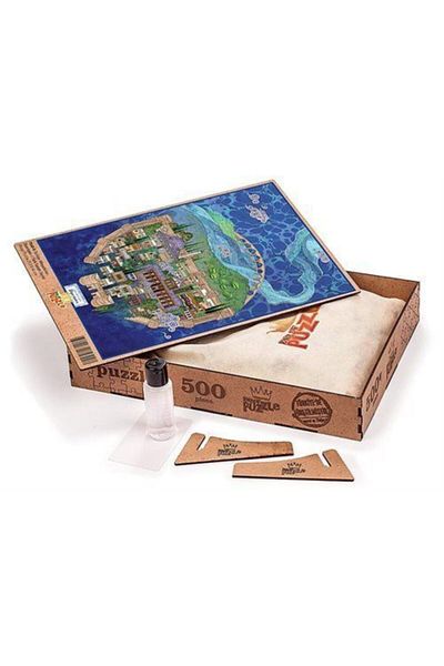 King Of Puzzle Türkiye Miniatures - Diyarbakır - Nasuhi Hasan Çolpan Wooden Puzzle 500 Pieces (TS40-D)