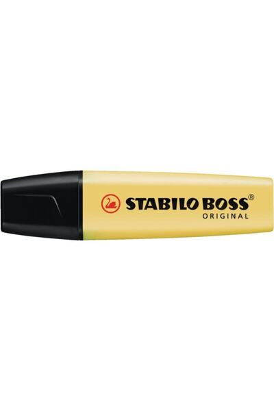 Stabilo 70/144 Fosforlu Kalem Boss Original Pastel Sarı (10 Lu Kutu)