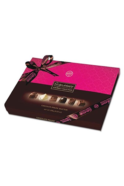 Elit Çikolata Signature Spesiyal Çikolata Pembe Kutu 256g Glutensiz