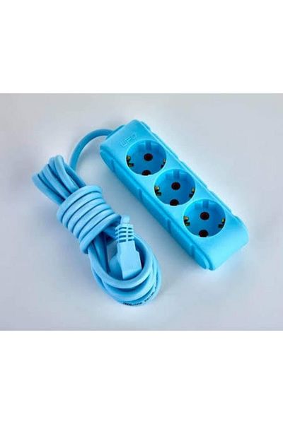 UFO Udmkx 3-Piece Blue Socket Design - Meter Grounded Extension Cable 963583