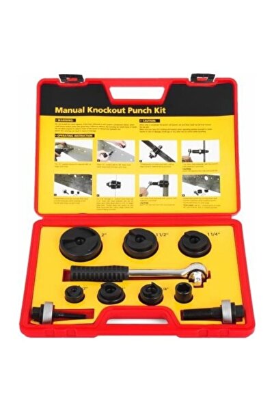 Mas Maasco CC-6 saç patlatma pensesi Panç delme seti 22.5-61.5mm