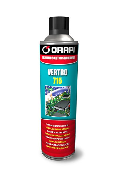 Vertro 715 Elektronik Devre Kaplama Spreyi 650/400ml