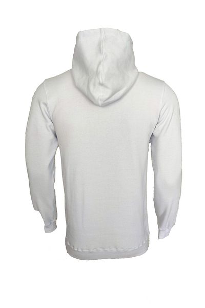Raf Coll Φούτερ Unisex White Infinity με κουκούλα