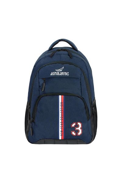 Atletic Rucsac ghiozdan Utilizare zilnică Polo Buzunar 150 bleumarin