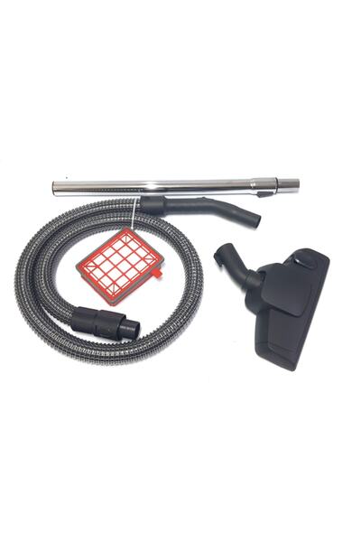 Fakir Veyron Turbo Xl Elektrikli Süpürge Çelik Tel Hortum Seti Ve Hepa Filtre