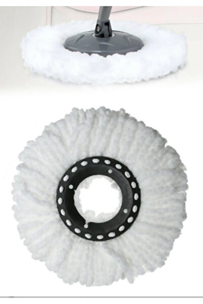 MissClean ( 4 Adet ) Standart Ölçü Döner Başlıklı Yedek Mop Bezi