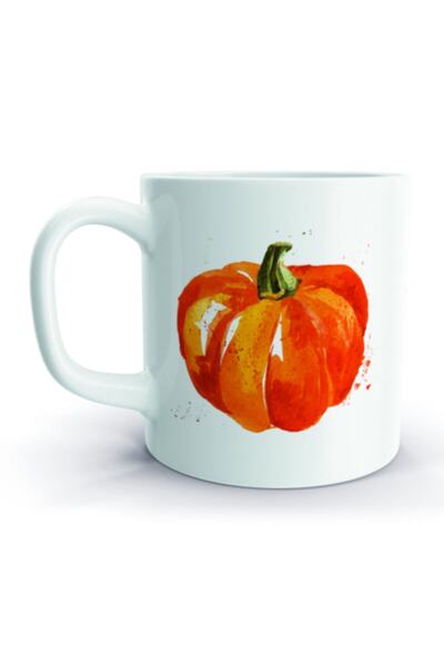 Rock'n Fox Pumpkin Pumpkin Autumn Halloween Design Mug Cup