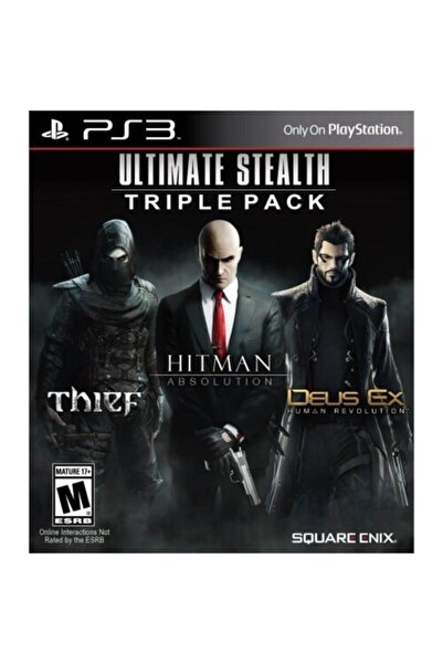 Square Enix Thief Hitman Deus Ex Ultimate Stealth Triple Pack Ps3 Oyun