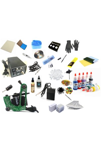 BJNPOWERWIN Xlg-479 043 Speed Alone Tattoo Dövme Makinesi Full Set