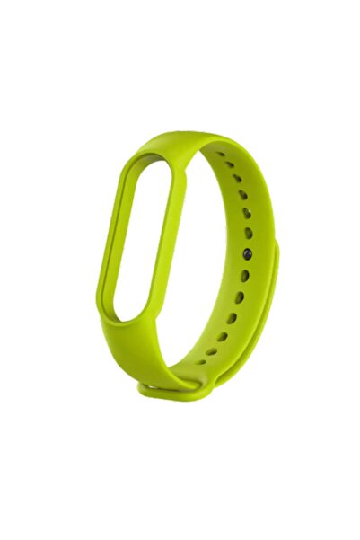 ucuzmi Xiaomi Mi Band 5 Akıllı Bileklik Kordon Kayış 3m Silikon Fıstık Yeşili...