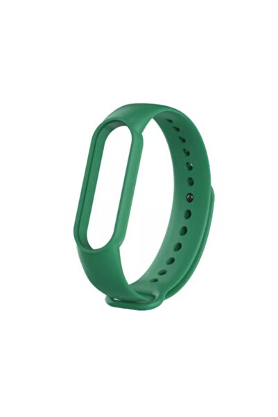 ucuzmi Xiaomi Mi Band 5 Akıllı Bileklik Kordon Kayış 3m Silikon Haki Renk