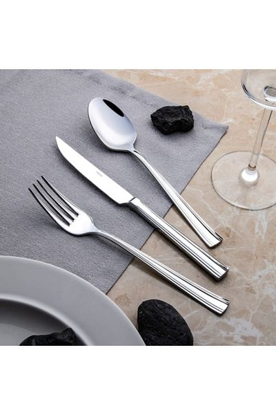 Nehir Katre Plain 84 Piece Fork Spoon Knife Set