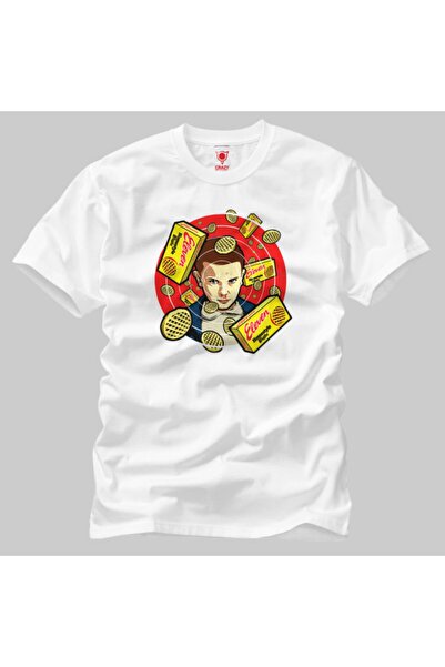 Crazy Stranger Things Stranger 11 Vafel Poster Muška Majica