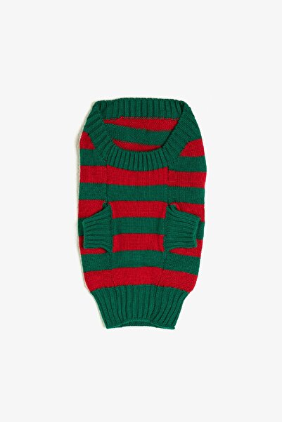 Koton Red Striped Sweater 1KAL98493IT