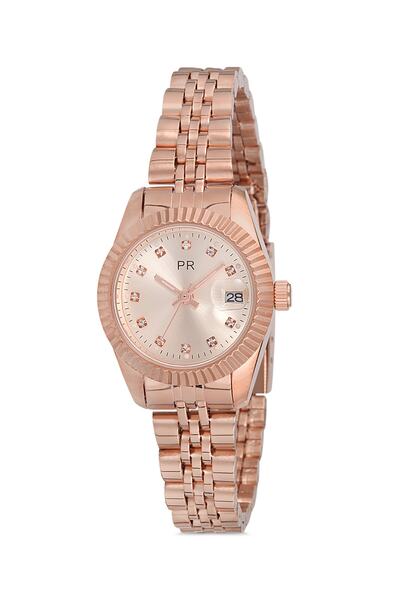 POLO Rucci 5144 Takvimli Çelik Kordonlu Kadın Kol Saati