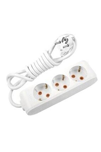 Genel Markalar 3'lü 3 Metre Topraklı Klemensli Ara Kablosu