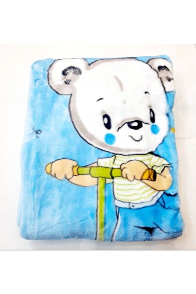 BERKAY بطانية أطفال ريكوس من صن تيكستيل سميكة 100×120 سم