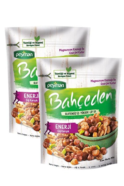 Peyman Bahçeden Enerji Çiğ Karışık Kuruyemiş 140 Gr X 2 Adet
