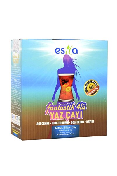 Genel Markalar Esila Fantastik Dörtlü Bitki Çayı 45 Adet Yaz Çayı
