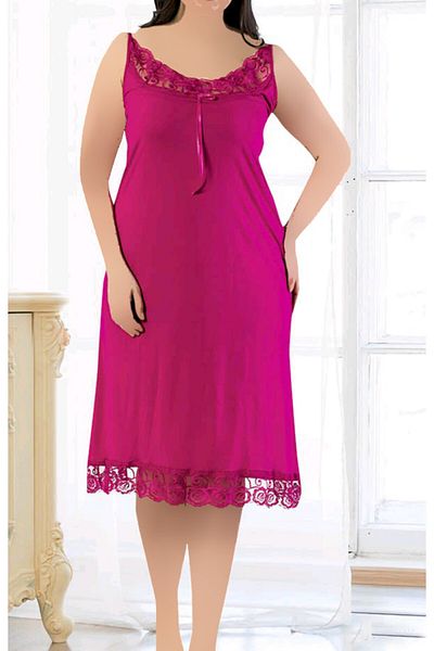 Altınay Claret Red King Size Nightgown
