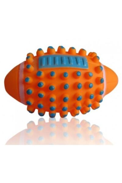 TİNEKE Renkli Kedi Köpek Isırma Topu Sesli Oyuncak ( 1 Adet )