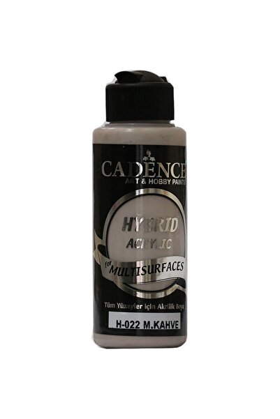 Cadence Multisurface Hybrid Hibrit Akrilik Boya H-022 M. Kahve 120 Ml