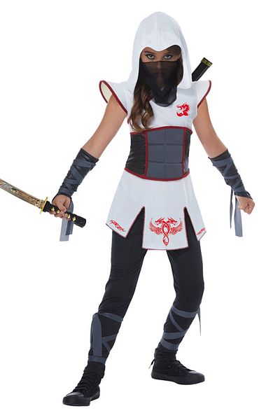 Herkese Kostüm Girl Ninja Costume