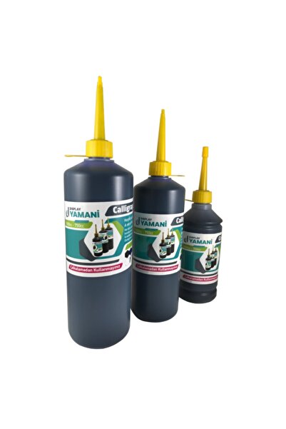 Yamani Display Kırmızı Renk Keçeli Yazı Seti Mürekkebi 1 Lt ( Market Kalemi M...