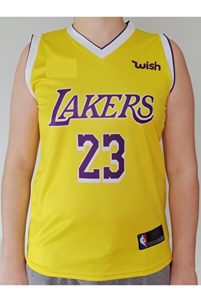 YSK GİYİM Kral Lebron James Sarı Forma