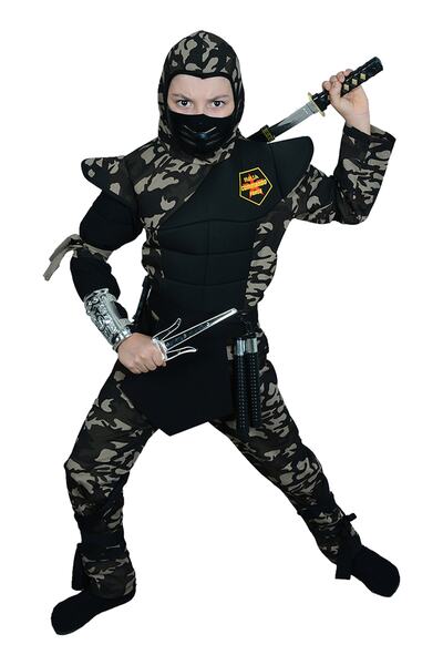 Herkese Kostüm Boy's Ninja Costume Commando