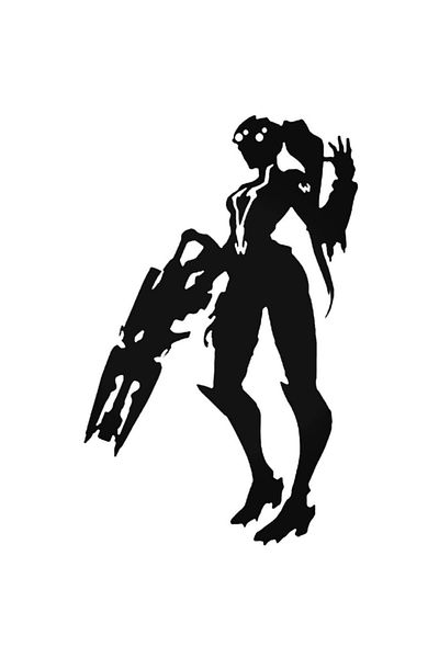 Universal Αυτοκόλλητο Overwatch Widowmaker Αυτοκόλλητο Αυτοκόλλητο Τοίχου Αυτοκινήτου Αρμα Διακοσμητικό Αυτοκόλλητο Σπιτιού 20cm