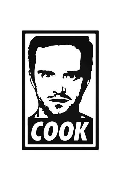 Universal Breaking Bad Jesse Cook Auto Arma Αυτοκόλλητο τοίχου Διακοσμητικό Αυτοκόλλητο Σπιτιού 20cm