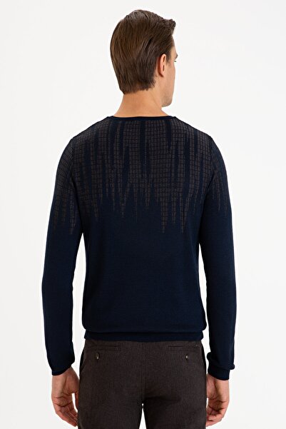 Pierre Cardin Lacıvert Erkek Trıko Kazak G021Sz0Tk.000.1121868